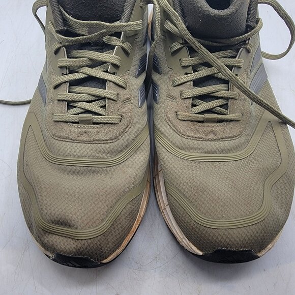 Adidas Duramo 10 Mens 11.5 Green Athletic Shoes Running Walking Gym AGW4073 main image 12